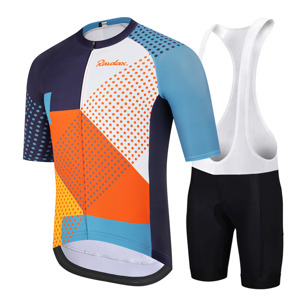 Mountain Biking Wallpaper - RAUDAX Set Jersey Bersepeda Pria Jersey