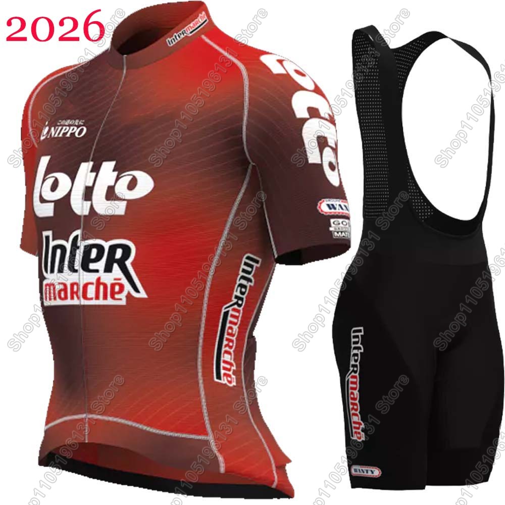 Mountain Biking Wallpaper - Set Jersey Lotto Cycling 2026 Pria