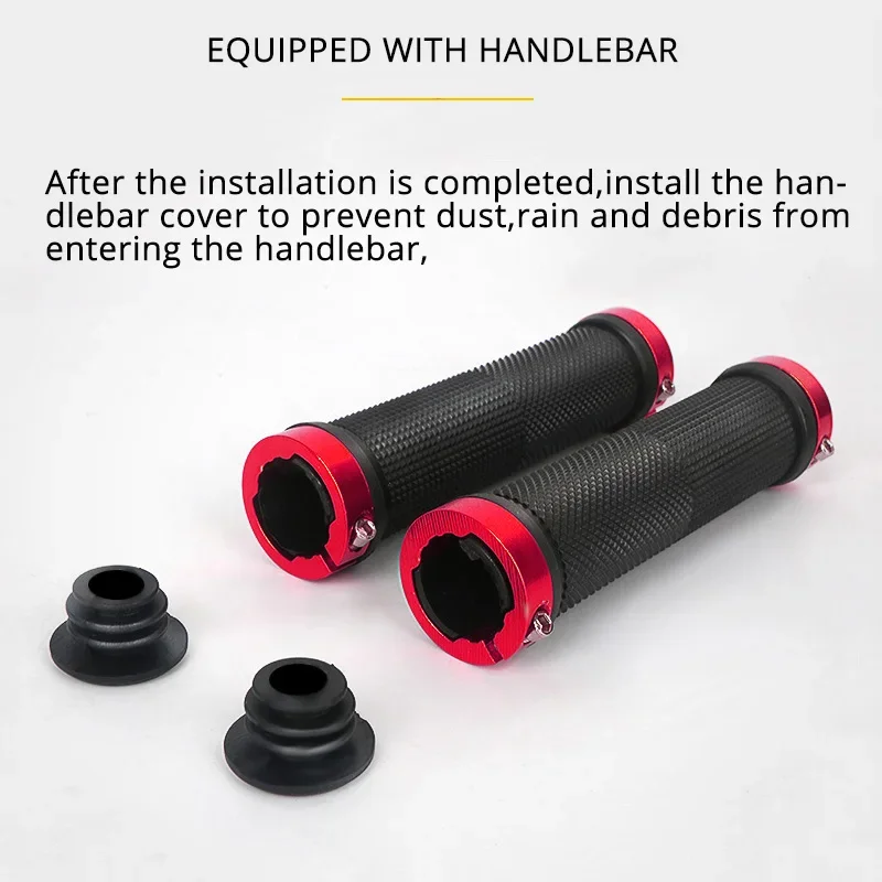 2 Buah Pegangan Sepeda Kunci K - Mtb Grip Lock On ulasan dan harga