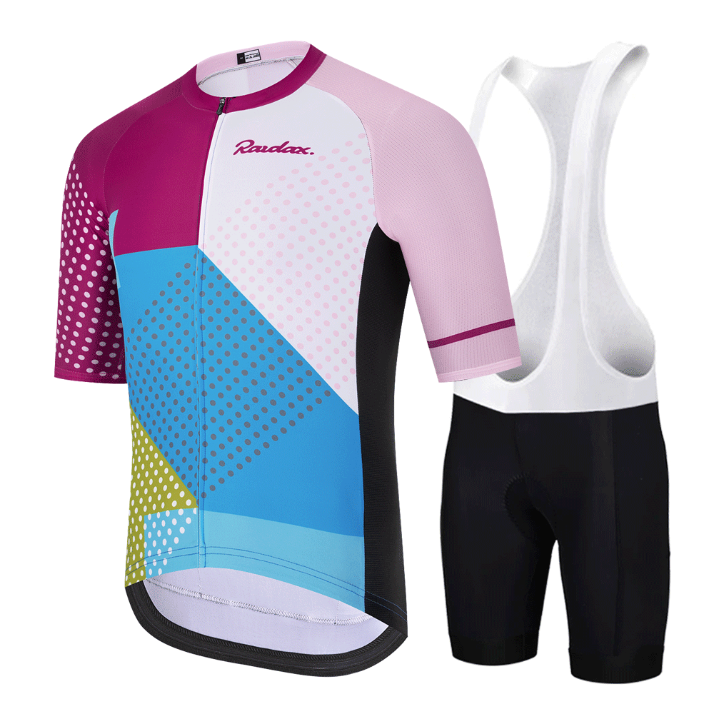 RAUDAX Set Jersey Bersepeda Pr - Mountain Biking Wallpaper ulasan dan harga