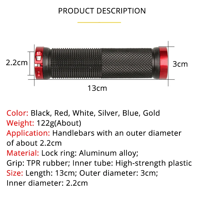 Pegangan Setang Sepeda MTB Kar - Mtb Grip Lock On ulasan dan harga