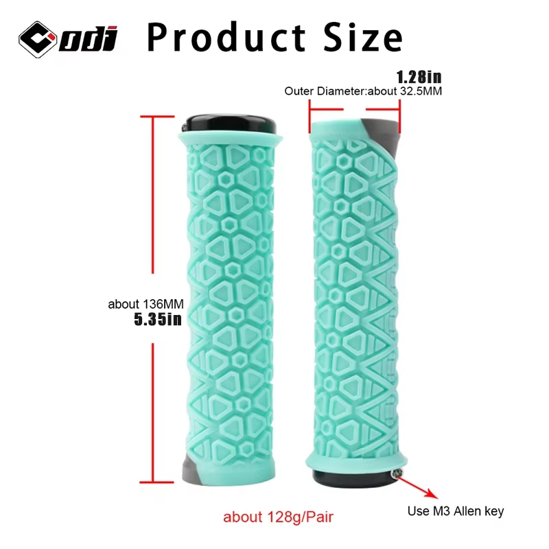 Pegangan Setang Sepeda Silikon - Mtb Grip Lock On ulasan dan harga