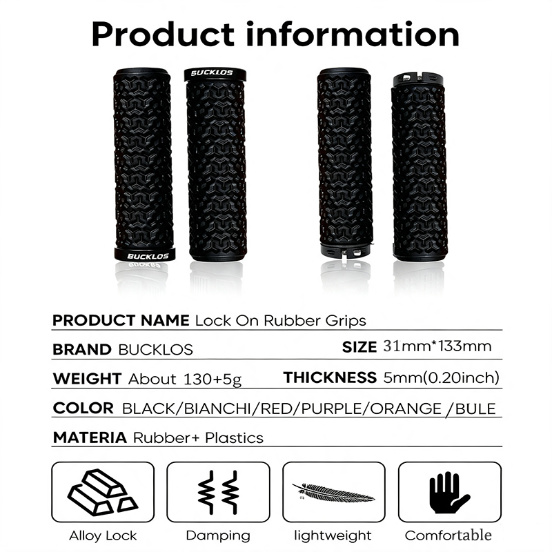 Grip Sepeda Gunung BUCKLOS, Gr - Mtb Grip Lock On ulasan dan harga