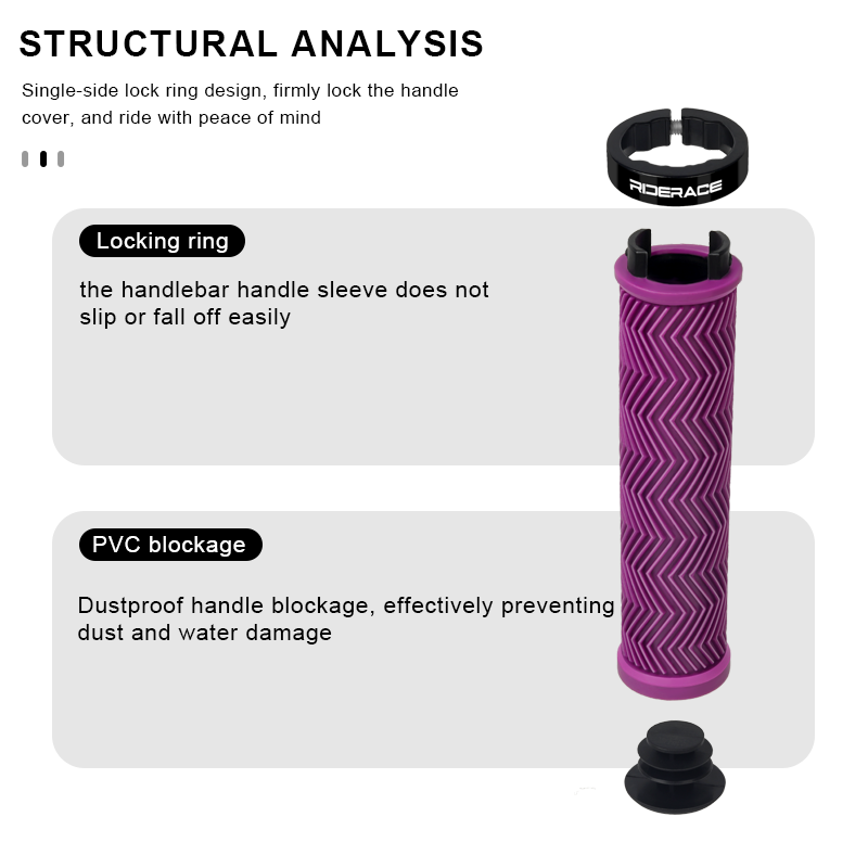 Pegangan Stang Sepeda Anti Sel - Mtb Grip Lock On ulasan dan harga