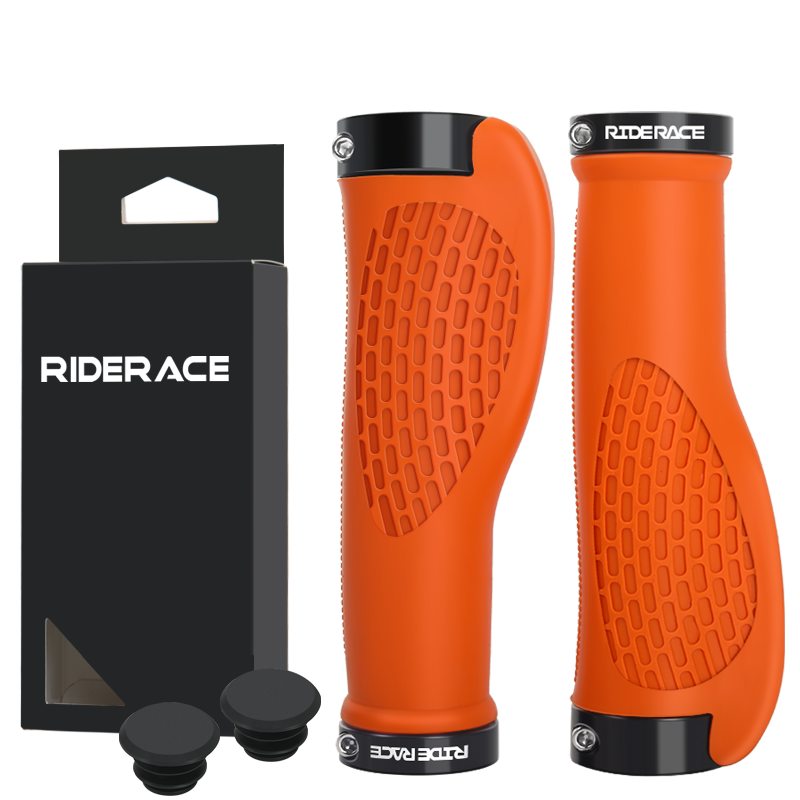 Pegangan Sepeda Karet Riderace - Mtb Grip Lock On ulasan dan harga