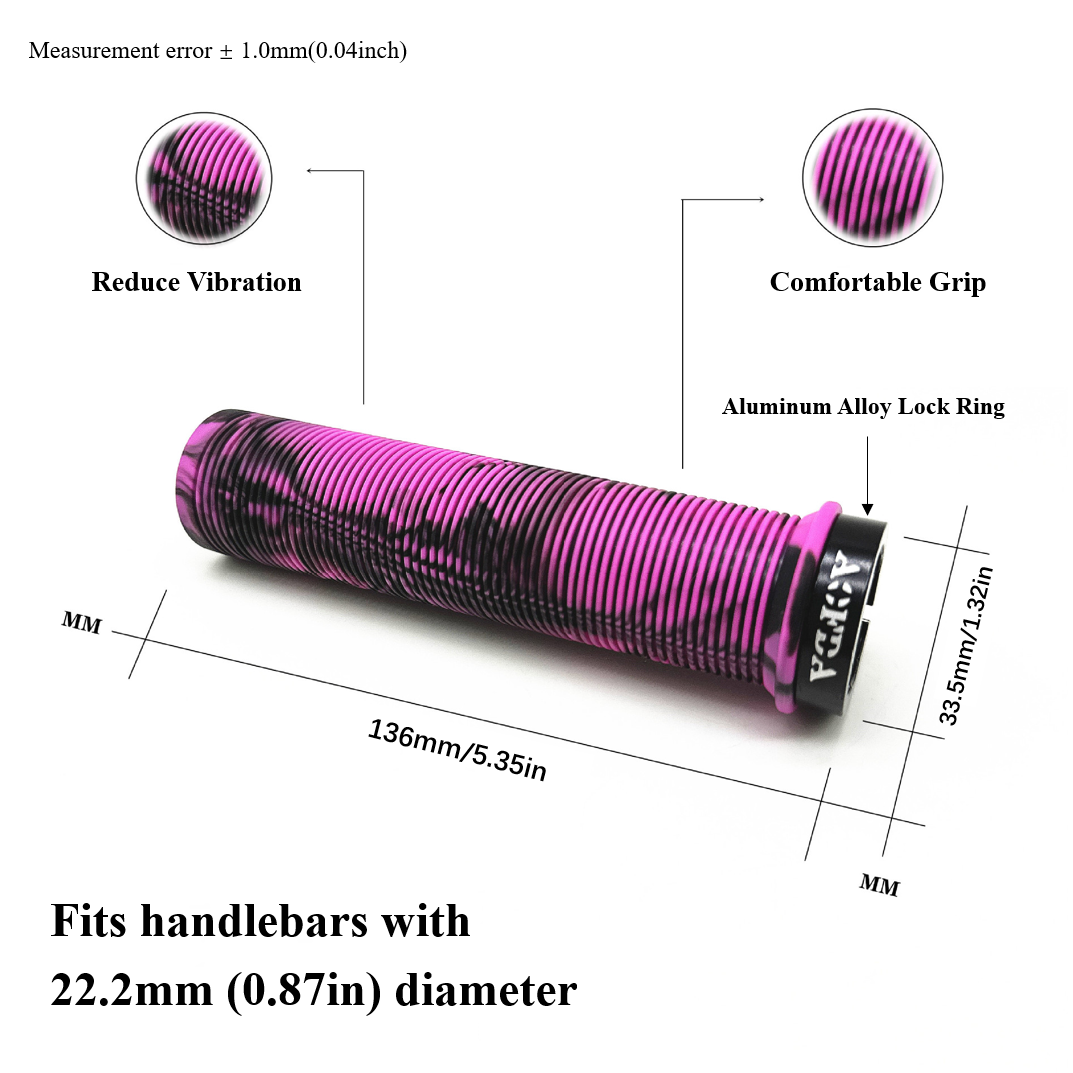 1 Pasang Pegangan Setang Seped - Mtb Grip Lock On ulasan dan harga